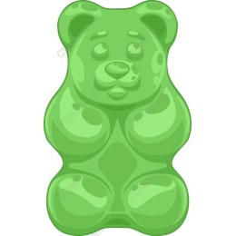 Green Gummy Bear