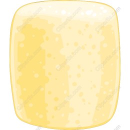 Cartoon Cheese Block