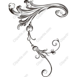 Elegant Vintage Ornamental