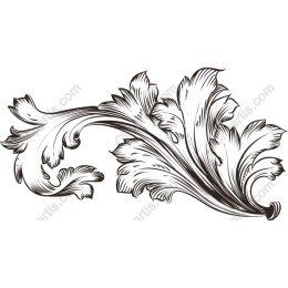 Ornate Floral Decorative