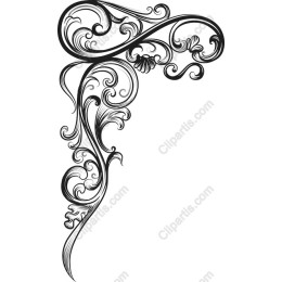 Elegant Floral Swirl