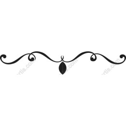 Ornamental Swirl Decorative Border