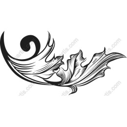 Elegant Decorative Leaf