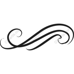 Elegant Swirl Ornament
