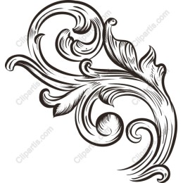 Elegant Floral Ornament