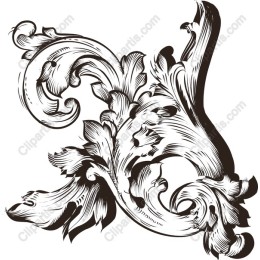 Elegant Floral Decorative