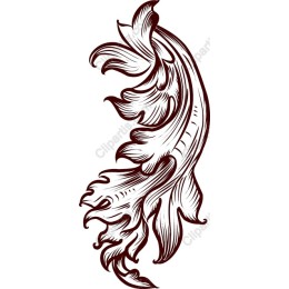 Elegant Floral Element