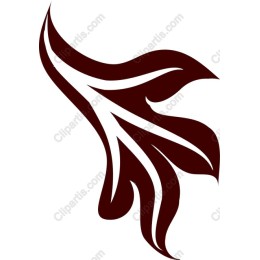 Elegant Abstract Leaf