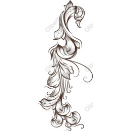 Elegant Floral Line Art