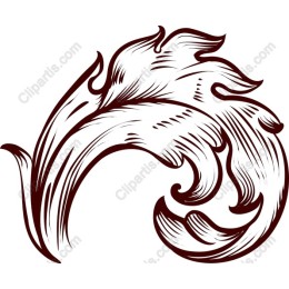 Elegant Ornamental Leaf