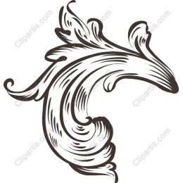 Elegant Ornate Swirl