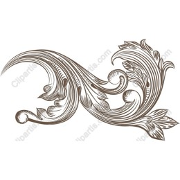 Elegant Floral Ornament