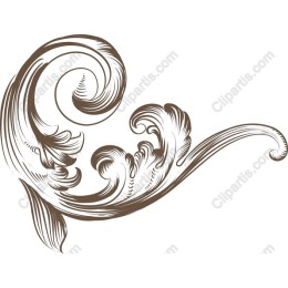 Elegant Ornamental Flourish