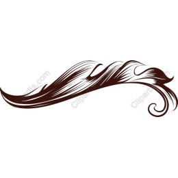 Brown Ornamental Flourish