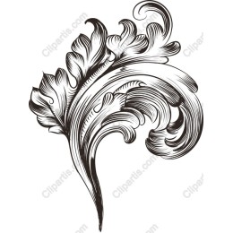 Elegant Floral Ornament