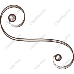Elegant Swirl Decorative