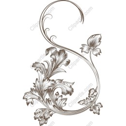 Elegant Floral Monogram