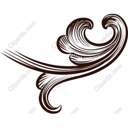 Elegant Swirling Flourish