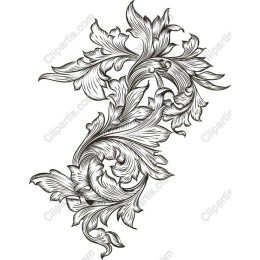 Exquisite Floral Ornament
