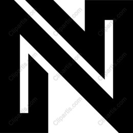 Bold Letter 'N'