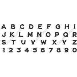 Grunge Text Effect Set