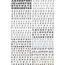Versatile Alphabet and Number Clipart Set