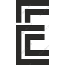Modern Black and White Geometric