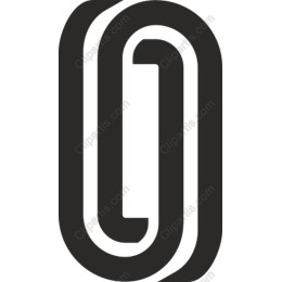  Paperclip Graphic - Modern