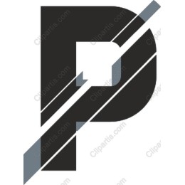 Stylized Letter P