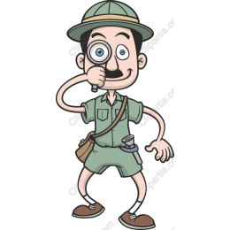 Curious Explorer Character