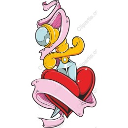 Quirky Heart Character