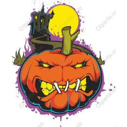 Wicked Grinning Pumpkin Halloween