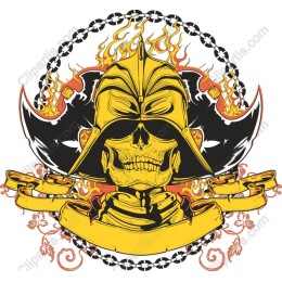 Rebel Icon - Bold Skull