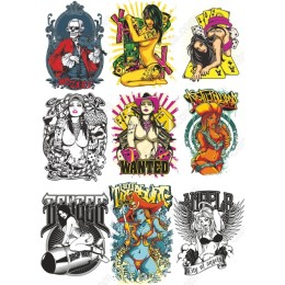 Vintage Tattoo Pin-Up Bundle