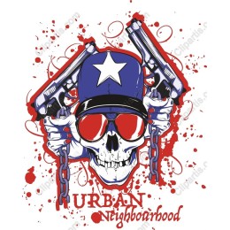 Urban Neighborhood Skull