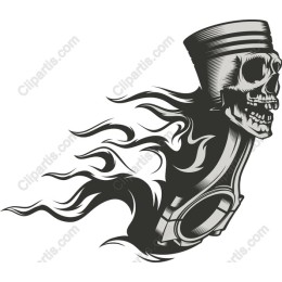 Skull Piston