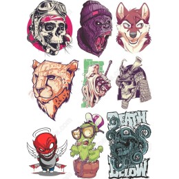 s Clipart Bundle - Edgy & Playful + Collection