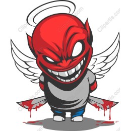 Edgy Cartoon Devil