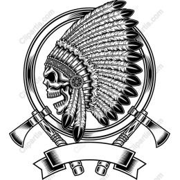 Tribal Skull Headdress