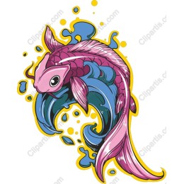 Vibrant Koi Fish