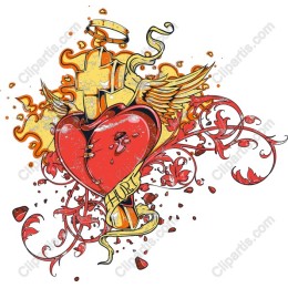 Broken Heart Tattoo