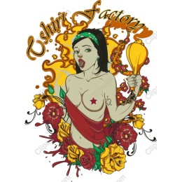 Confident Floral for Apparel