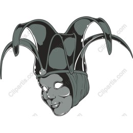Whimsical Jester Mask