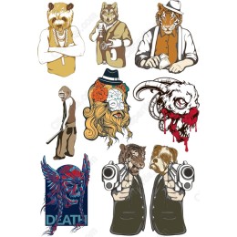 Animal-Inspired Bundle: Unique Cliparts Collection