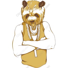 Panda Power: Trendy Character