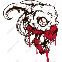 Fierce Ram Skull