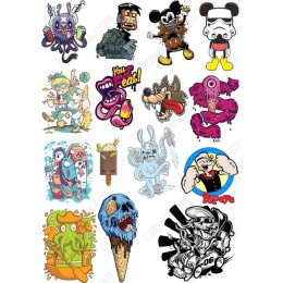 Quirky Character Clipart Bundle