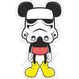 Cartoon Stormtrooper Mouse