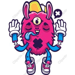 Quirky One-Eyed Monster