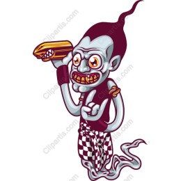Haunted Graffiti Ghost
